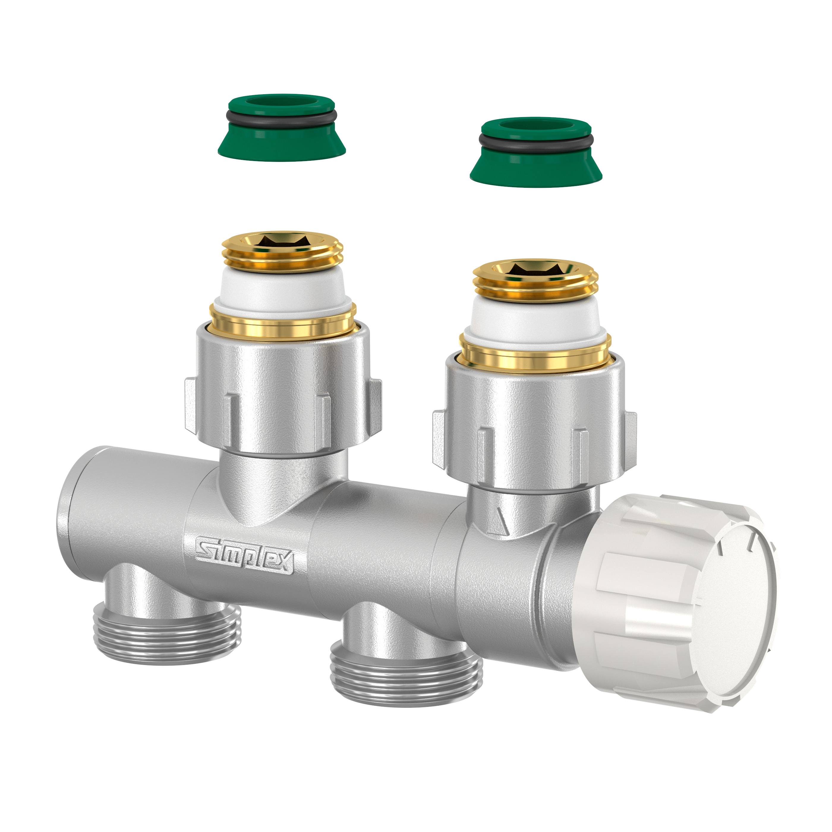 Central point thermostatic valves